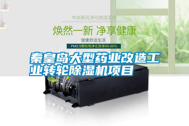 秦皇島大型藥業改造工業轉輪除濕機項目