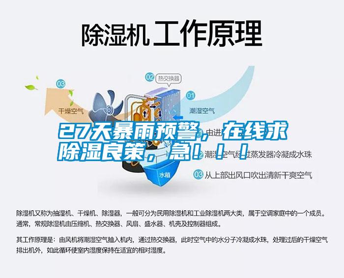 27天暴雨預(yù)警，在線求除濕良策，急?。。?></div>
								<div   id=