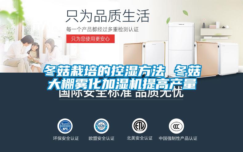 冬菇栽培的控濕方法 冬菇大棚霧化加濕機(jī)提高產(chǎn)量