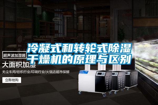 冷凝式和轉輪式除濕干燥機的原理與區別