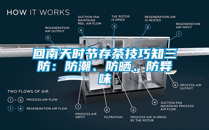 回南天時節存茶技巧知三防：防潮、防曬、防異味