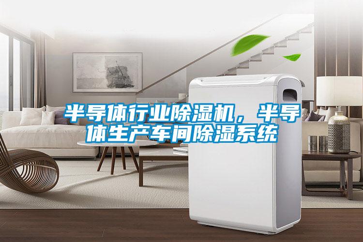 半導(dǎo)體行業(yè)除濕機(jī)，半導(dǎo)體生產(chǎn)車間除濕系統(tǒng)