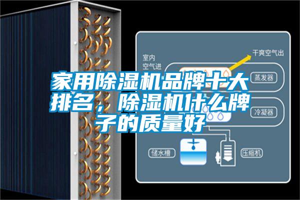 家用除濕機品牌十大排名，除濕機什么牌子的質量好