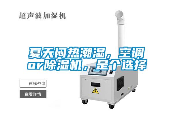 夏天悶熱潮濕，空調(diào)or除濕機(jī)，是個(gè)選擇