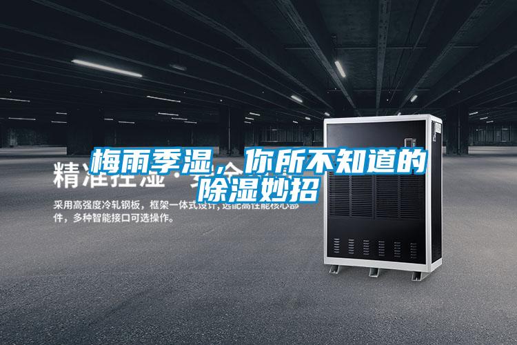 梅雨季濕，你所不知道的除濕妙招
