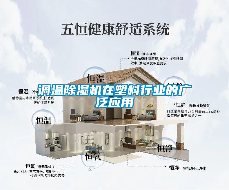 調溫除濕機在塑料行業的廣泛應用