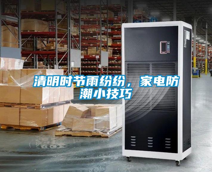 清明時節雨紛紛，家電防潮小技巧