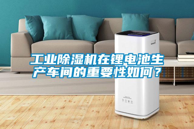 工業除濕機在鋰電池生產車間的重要性如何？