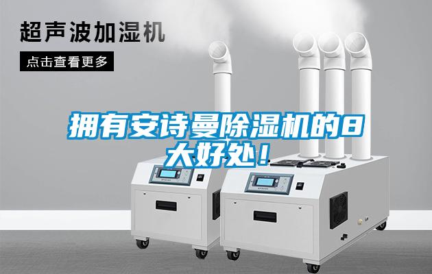 擁有安詩曼除濕機的8大好處！