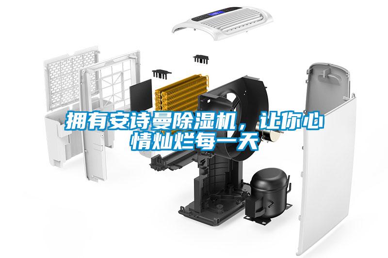擁有安詩曼除濕機，讓你心情燦爛每一天