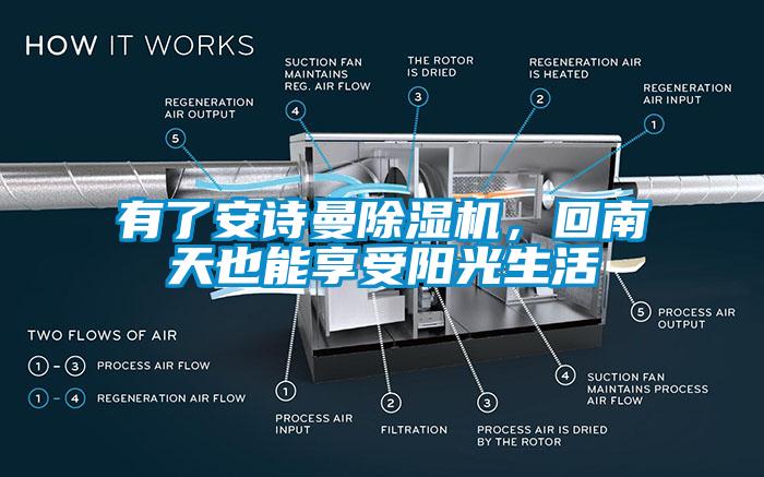 有了安詩曼除濕機，回南天也能享受陽光生活