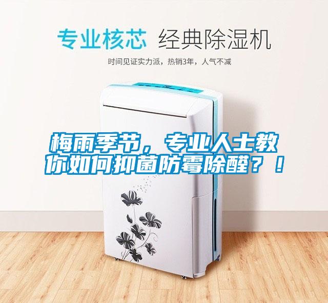 梅雨季節(jié)，專(zhuān)業(yè)人士教你如何抑菌防霉除醛？！