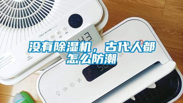 沒(méi)有除濕機(jī)，古代人都怎么防潮