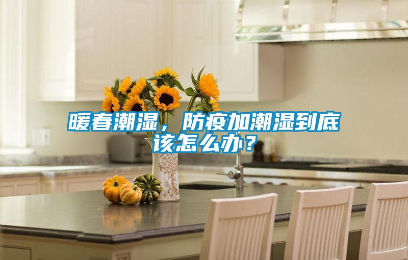 暖春潮濕，防疫加潮濕到底該怎么辦？