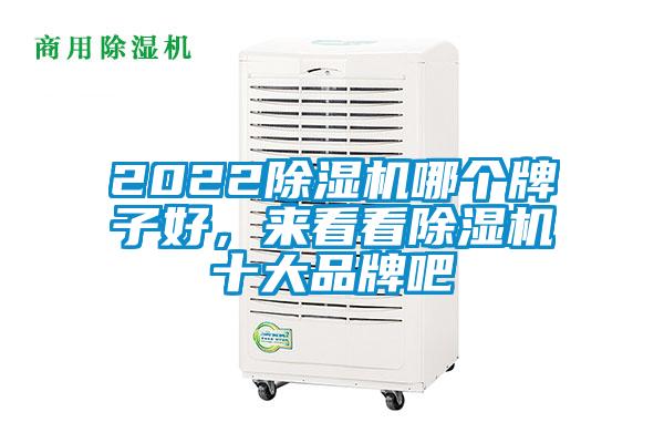 2022除濕機(jī)哪個(gè)牌子好,來(lái)看看除濕機(jī)十大品牌吧