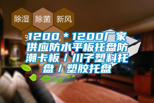 1200*1200廠家供應防水平板托盤防潮卡板/川子塑料托盤/塑膠托盤