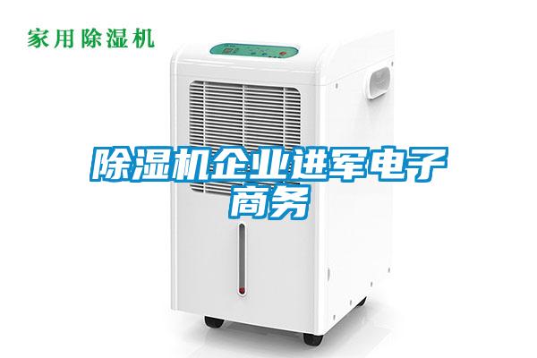 除濕機企業(yè)進軍電子商務(wù)