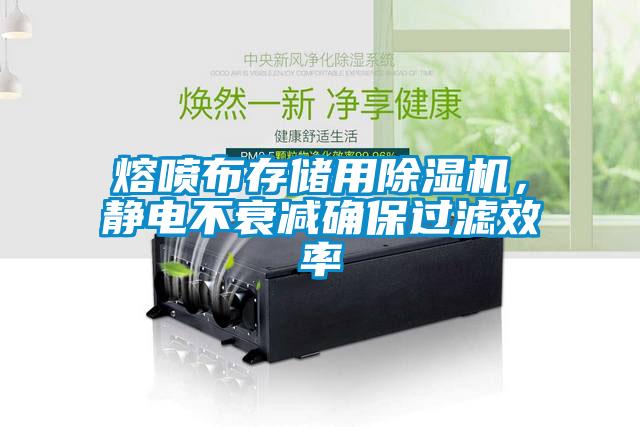熔噴布存儲用除濕機，靜電不衰減確保過濾效率