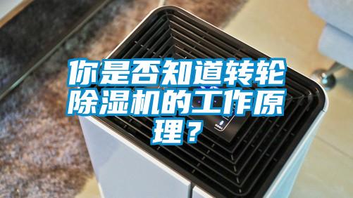 你是否知道轉輪除濕機的工作原理?