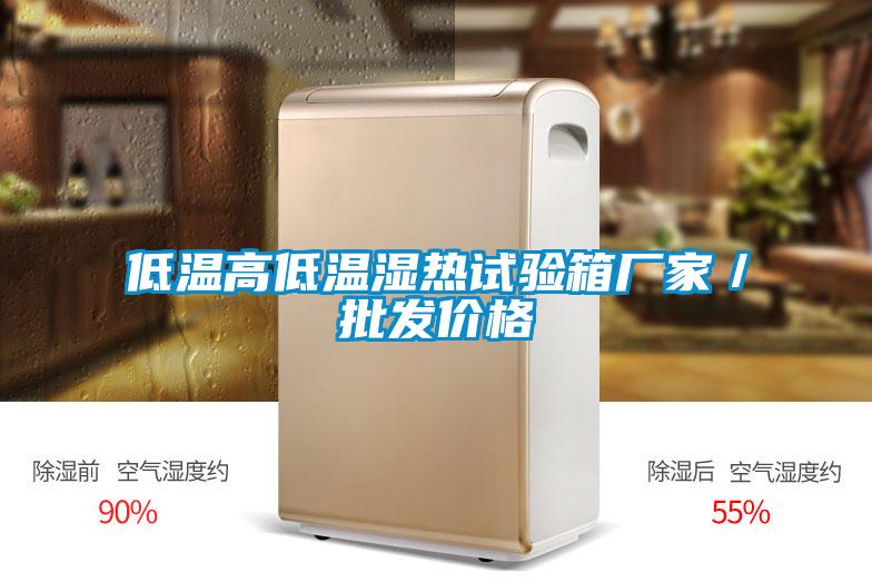 低溫高低溫濕熱試驗箱廠家/批發(fā)價格