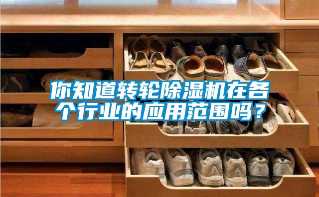你知道轉輪除濕機在各個行業的應用范圍嗎?