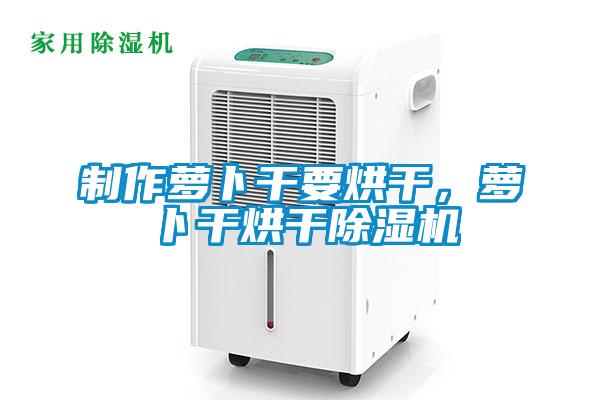 制作蘿卜干要烘干，蘿卜干烘干除濕機(jī)