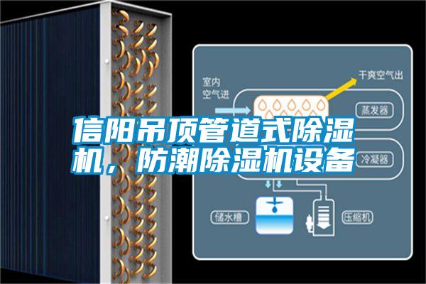 信陽吊頂管道式除濕機，防潮除濕機設(shè)備