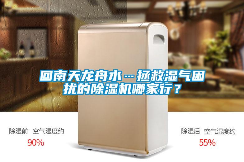 回南天龍舟水…拯救濕氣困擾的除濕機(jī)哪家行？