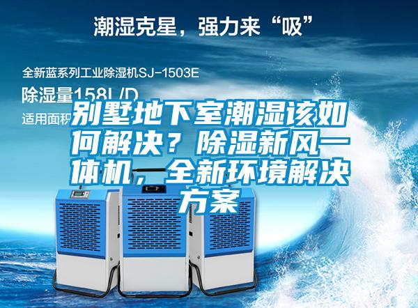 別墅地下室潮濕該如何解決？除濕新風一體機，全新環境解決方案