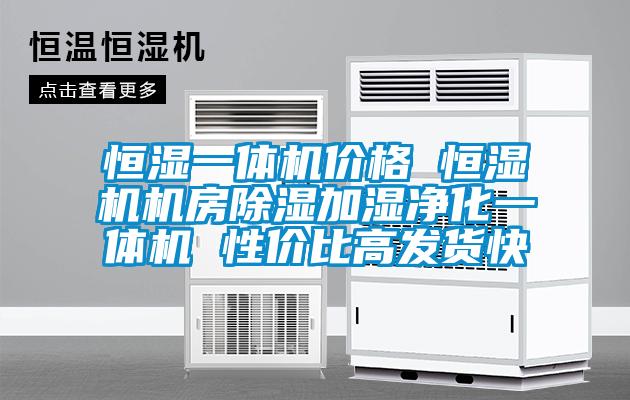 恒濕一體機(jī)價(jià)格 恒濕機(jī)機(jī)房除濕加濕凈化一體機(jī) 性價(jià)比高發(fā)貨快