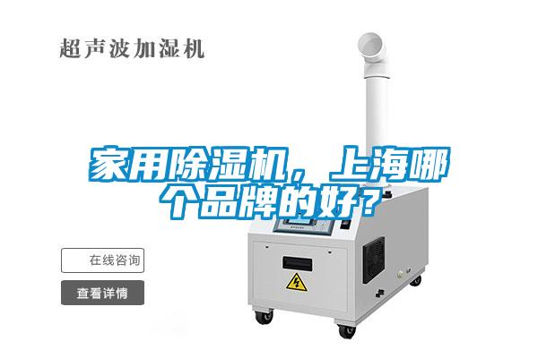 家用除濕機，上海哪個品牌的好？