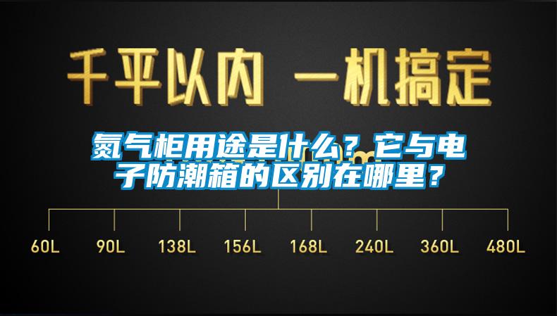 氮氣柜用途是什么？它與電子防潮箱的區別在哪里？