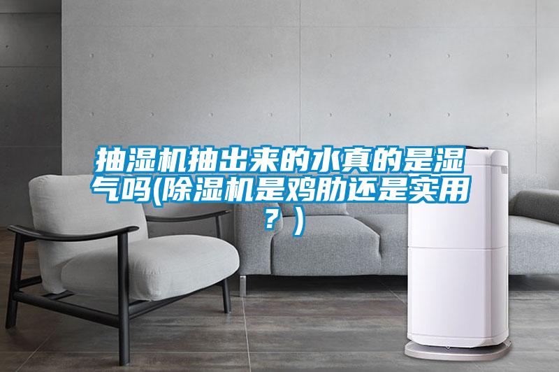 抽濕機(jī)抽出來的水真的是濕氣嗎(除濕機(jī)是雞肋還是實(shí)用？)