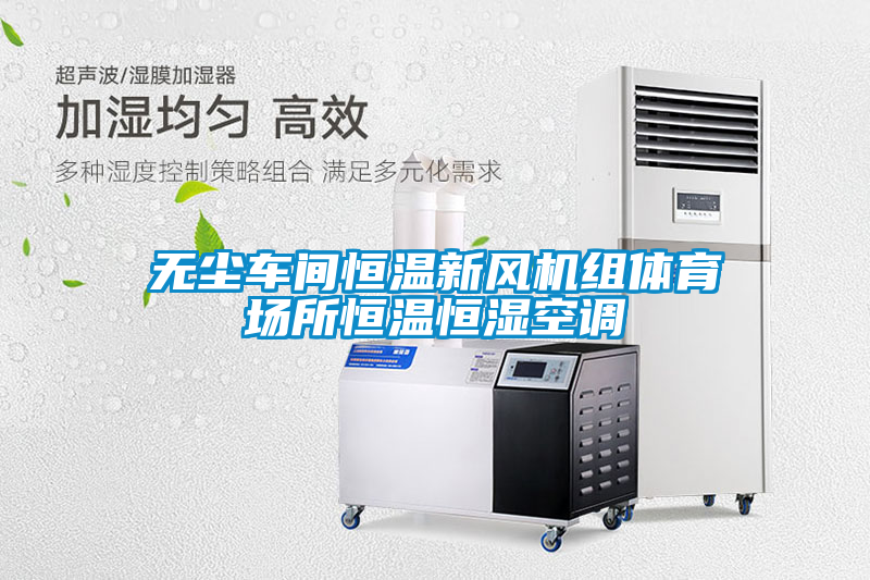 無塵車間恒溫新風(fēng)機(jī)組體育場所恒溫恒濕空調(diào)
