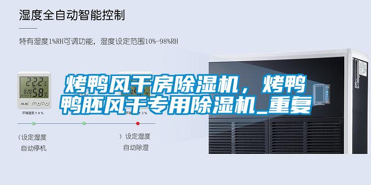 烤鴨風干房除濕機，烤鴨鴨胚風干專用除濕機_重復