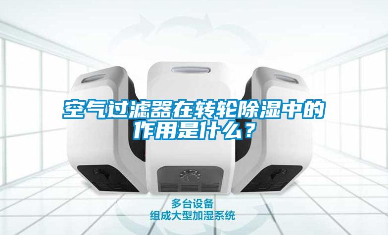 空氣過濾器在轉輪除濕中的作用是什么？