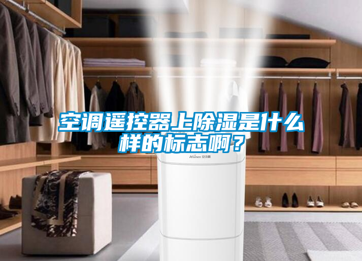空調遙控器上除濕是什么樣的標志??？