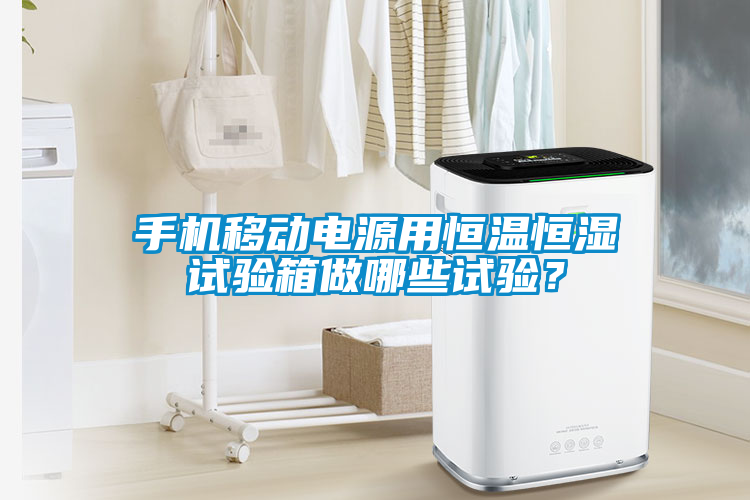 手機移動電源用恒溫恒濕試驗箱做哪些試驗？