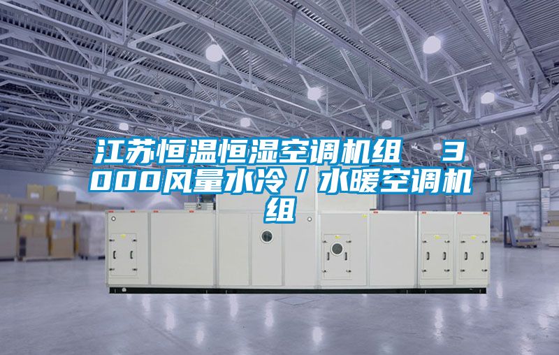 江蘇恒溫恒濕空調機組 3000風量水冷/水暖空調機組