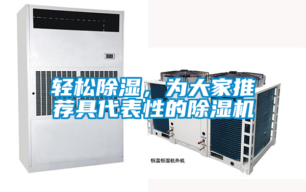 輕松除濕，為大家推薦具代表性的除濕機