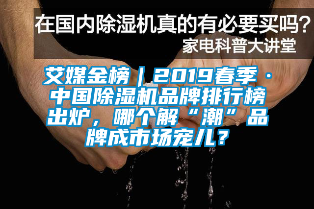 艾媒金榜｜2019春季·中國(guó)除濕機(jī)品牌排行榜出爐，哪個(gè)解“潮”品牌成市場(chǎng)寵兒？