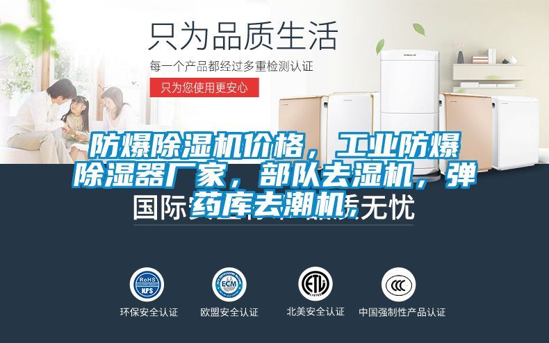 防爆除濕機價格，工業(yè)防爆除濕器廠家，部隊去濕機，彈藥庫去潮機，