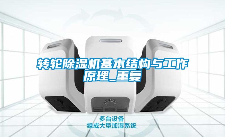轉輪除濕機基本結構與工作原理_重復