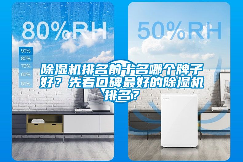 除濕機排名前十名哪個牌子好？先看口碑最好的除濕機排名？