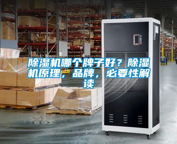 除濕機哪個牌子好？除濕機原理，品牌，必要性解讀