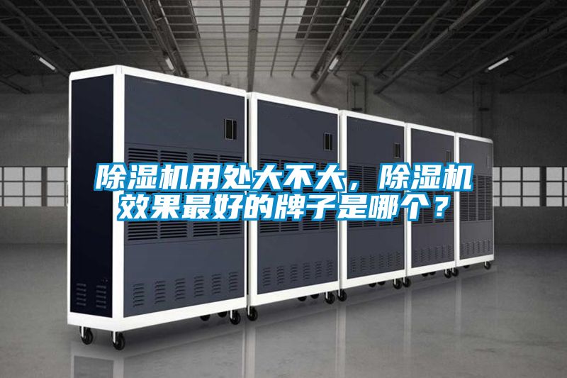 除濕機用處大不大，除濕機效果最好的牌子是哪個？