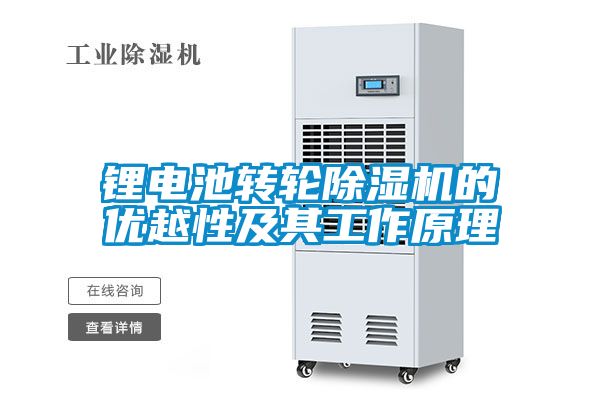 鋰電池轉(zhuǎn)輪除濕機的優(yōu)越性及其工作原理
