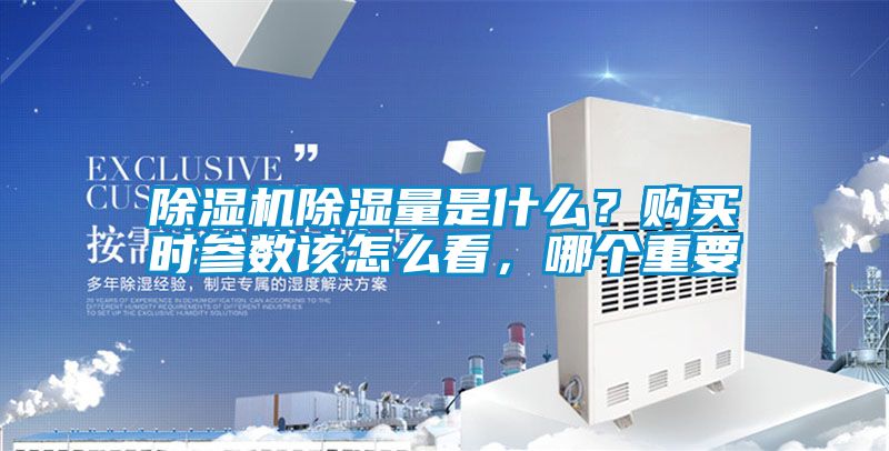除濕機除濕量是什么？購買時參數該怎么看，哪個重要