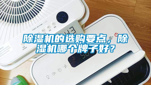 除濕機的選購要點，除濕機哪個牌子好？