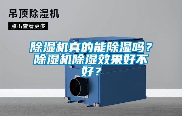 除濕機真的能除濕嗎？除濕機除濕效果好不好？